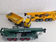 Siku 1/55  2 x Kranwagen und 1