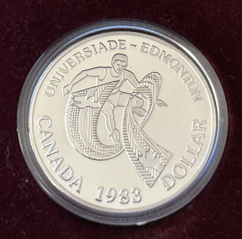 Kanada silber dollar 1983 - kanada,