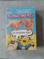Schweinerei Ein saublödes Spiel MB Spiele 1984 Würfelspiel Vintage 405300