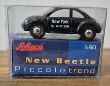 Schuco Piccolo VW New Beetle schwarz 1:90 in OVP Volkswagen American Toy Fair NY