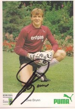 Autogramm Fußballsp, Uwe