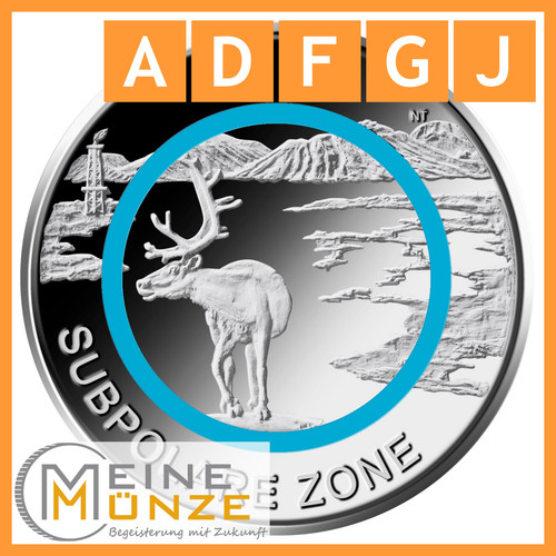 Euro münze 2020 - 5, subpolare