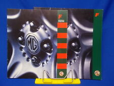 427) Rover MGF Cabrio Zweisitzer Prospekt Reklame Fotos Technik original Zubehör