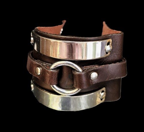 Armband manschette leder - armband,