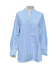 Emily van den Bergh Bluse bleu