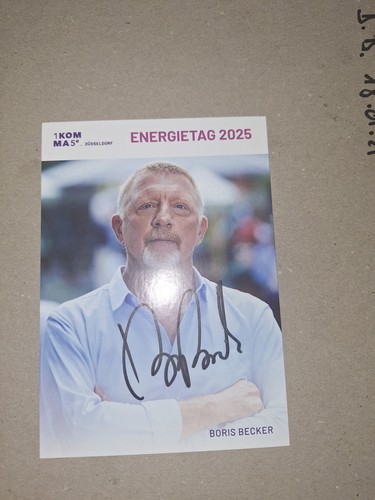 Autogrammkarte boris becker - autogrammkarte,