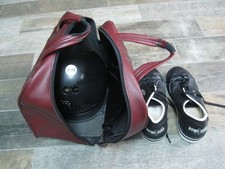 Bruswick Bowlingkugel  ca.7 kg mit Schuhe und Ledertasche
