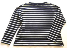 UNIQLO Shirt 100 % Baumwolle Farbe Schwarz/Weiß Gr. S