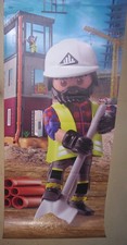 Playmobil,  Bild,  Plakat, Poster,  Kinderzimmer,   Deko,   60 x 180 cm.