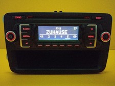 VW RCD 210 AUTORADIO CD MP3  GOLF 5 6 POLO PASSAT TOURAN JETTA T5 EOS + CODE