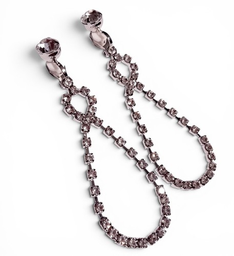 Silberf strass ohrclips clips - silberf,