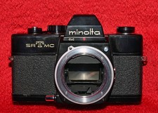 Minolta SRT MC Gehäuse in schwarz , bitte lesen !!!