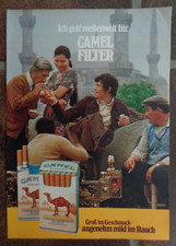 Camel Zigaretten Werbung bzw Reklame, 70er Jahre