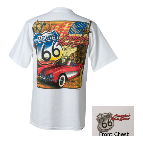 Corvette route shirt - t-shirt,