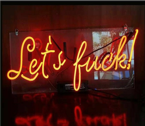 Let fvck neon sign - neon,