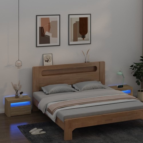 Nachttische2er set mit leds - nachttische2er,