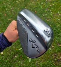 Callaway Jaws Raw 52 Grad / 12W Grind -  Lob Wedge - Linkshand - Guter Zustand