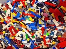 + 1 kg  LEGO ca.700 Teile LEGO Kiloware Platten Räder Sonderteile Steine + 