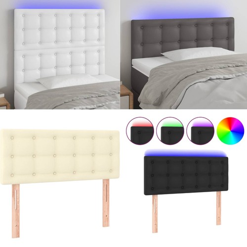 Led kopfteil kunstleder - ,