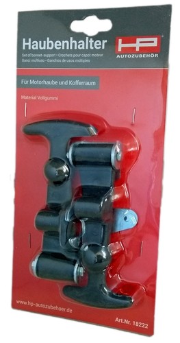 Motorhauben halter set - halter, für