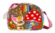 Oilily Sonny Shoulder Bag Schultertasche Umhängetasche Tasche Plantation bunt