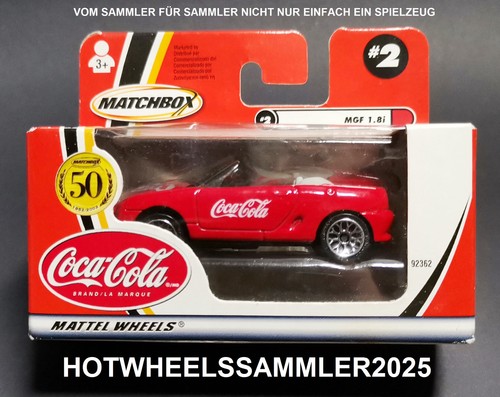 Matchbox mgf 8i coca - matchbox,
