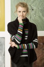 Lang Yarns MERINO / MALOU LIGHT Strickanleitung Weste als downloa