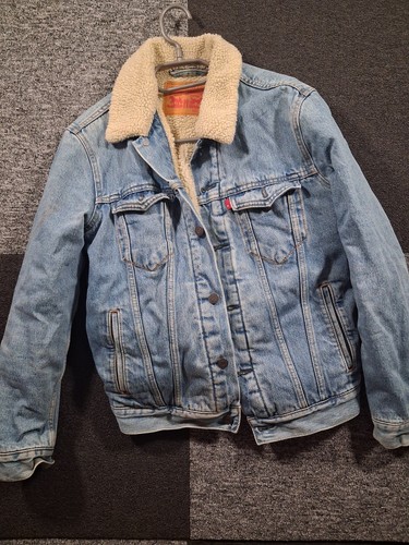 Levi sherpa jeansjacke - sherpa,