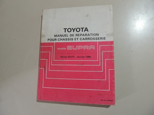 Toyota supra ma70 - 1986, manuel