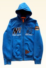 CAMP DAVID Kapuzensweatjacke mit Logo - Applikationen