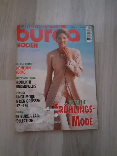 Burda moden heft - moden, 1995