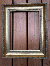 Barock Bilderrahmen, massiv Holz, 54,5 x 44,5 cm