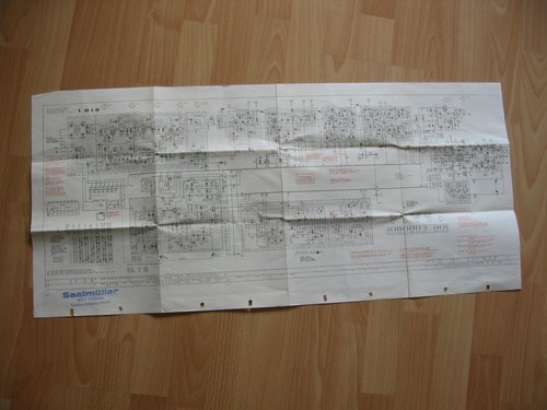 Original schaltplan grundig - original,