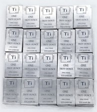 Lot Von 20 X 1 Unze Oz Titan