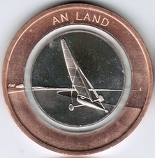 10 Euro 2020 G "An Land" mit Polymerring