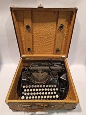 F13-BG ANTIKE CONTINENTAL SCHREIBMASCHINE TYPEWRITER KOFFER REISESCHREIBMASCHINE