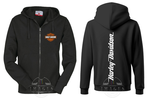 Harley davidson full zip - full,