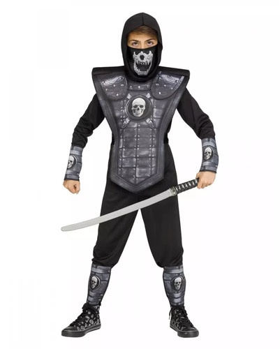 Skull ninja kinder kostüm - ninja,