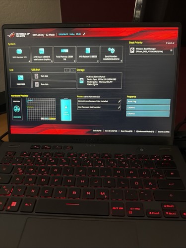 Gaming notebook asus rog - -,