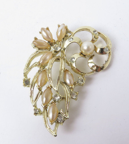 Modeschmuck brosche vergoldet - modeschmuck,