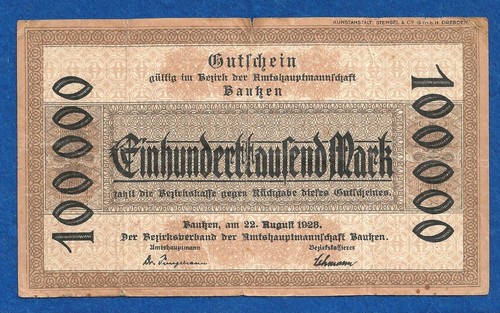 242 notgeld bautzen - 242,