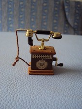 Bodo Hennig Antik Telefon · Miniatur · Puppenhaus Ausstattung