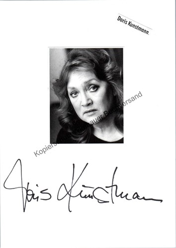 Original autogramm doris - original,
