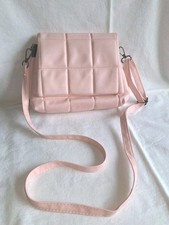 Damen Tasche Umhängetasche mit Riemen Rosa  -NEU-
