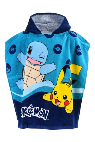 Pokemon kinder badeponcho - kinder-badeponcho, mit