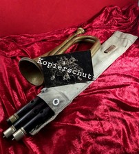 Konvolut Spielmannszug Instrumente Horn Flöten Tasche Foto Partei Dachbodenfund