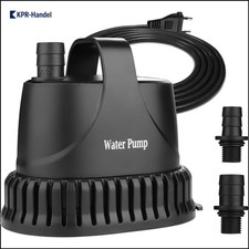 Kompakte Tauchpumpe 40W mit 3000 L/H -  für Teich und Springbrunnen