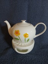 DIBBERN Impression gelb TEEKANNE 1,3L + Stövchen