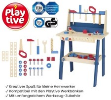 Playtive Werkbank Kinder Holz