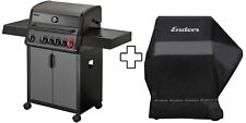 Enders Gasgrill Hyde 4 SIKR Turbo, schwarz, inkl. Wetterschutzhülle